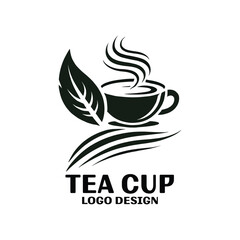  Tea Cup Vector Logo Design