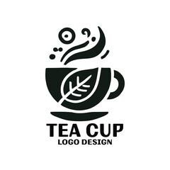  Tea Cup Vector Logo Design