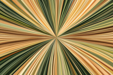 Obraz premium Abstract Burst of Light and Color in Shades of Green, Yellow, and Brown with Diagonal Stripes