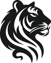 tiger head tattoo