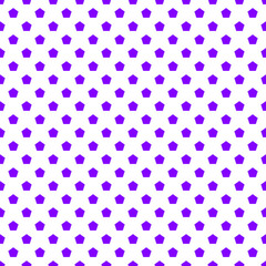 Dark Purple Pentagon Seamless Transparent Vector Pattern