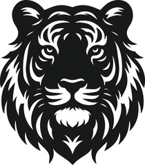 tiger head vector