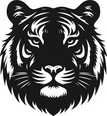 tiger head vector