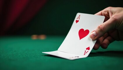 An isolated image of a single playing card flipping , king, isolated, spades