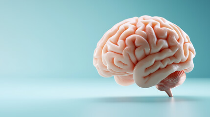 Cognitive fitness event brain with athletic visuals glowing in a calm studio environment enhancing mental wellness perspectives