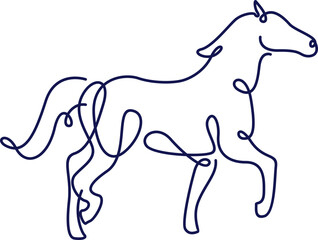 Line Art Animal Illustration Element