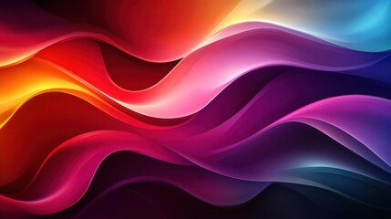 Obraz premium Abstract Colorful Waves