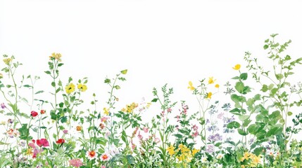 Vibrant Community Garden with Sustainable Plants