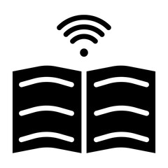 Online Learning Vector Glyph Icon Design