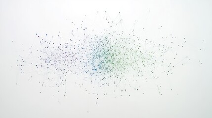 Obraz premium Abstract network graphic design, colorful, digital art