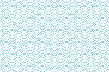 Abstract background with blue wave pattern