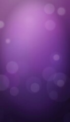 Generative AI Soft, ethereal purple backdrop with bokeh circles for abstract art