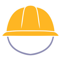 construction helmet illustration