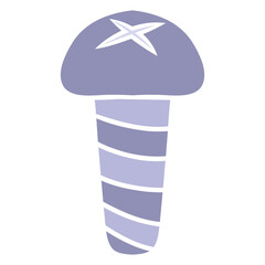 vector illustration of a bolt