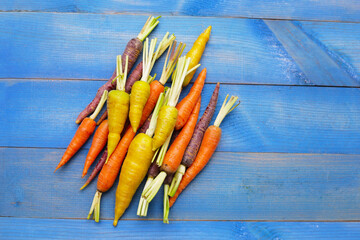 Fresh carrot vegetables, Ripe carrots