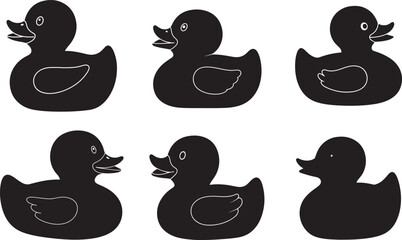 set of plastic ducks