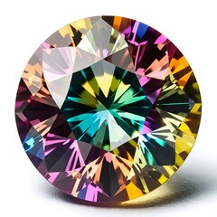 Obraz premium Rainbow Mystic Topaz Gemstone