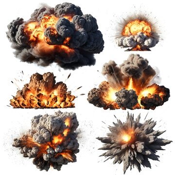 Explosion Effects Collection  Dramatic Fire and Smoke