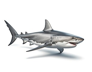 Fototapeta premium Great White Shark Underwater Predator