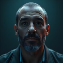 3D ai Old Man Character 