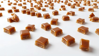 Scattered Caramel Squares