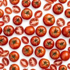 Red Tomatoes Pattern