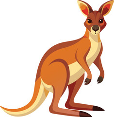 Kangaroo Baby Vector Available on EPS File