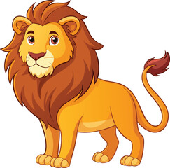 Brave Lion Warrior Full Body Vector Available on EPS File
