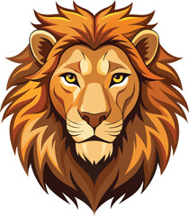 Obraz premium Classic Lion Head Vector Illustration Available on EPS File