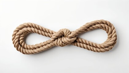 Infinity Knot of Hemp Rope