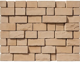 Obraz premium Beige Brick Wall Texture