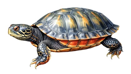Fototapeta premium Eastern Painted Turtle