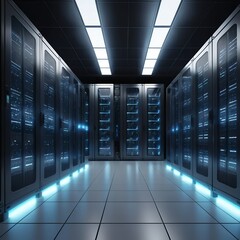 Server Room, Data Center, Network Infrastructure