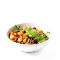 Vibrant Healthy Grain Bowl with Colorful Ingredients