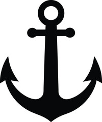 Anchor Silhouette Vector Design, Anchor Icon