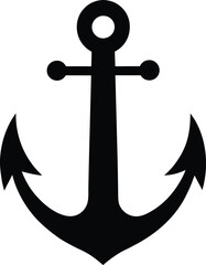 Anchor Silhouette Vector Design, Anchor Icon