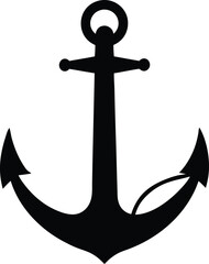 Anchor Silhouette Vector Design, Anchor Icon