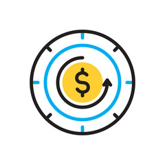 Multi color icon for absolute