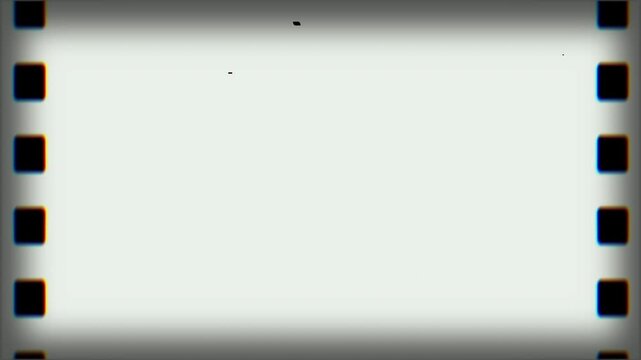 Film Frame, Analog vinage filmstrip with scratches and, Old Retro Film Strip Movie Effect