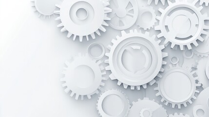 Abstract gears background, technology, mechanism, innovation. Possible use Stock photo for presentations or websites