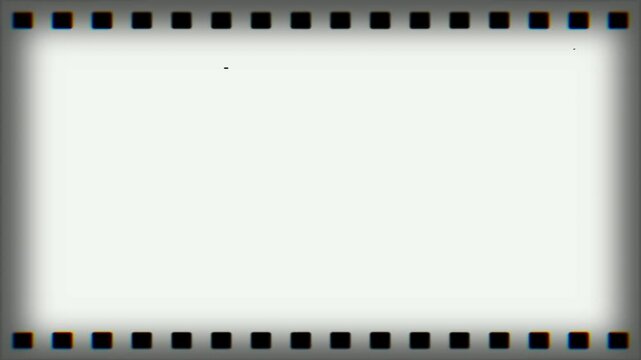 Old Retro Film Strip Movie Effect,  Film frame background with space for your text or image