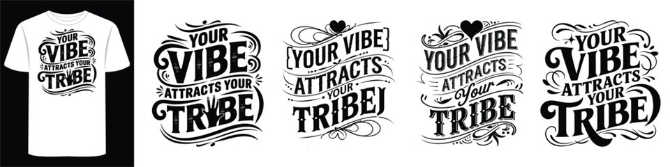 T-Shirt Prints with Motivational Typography to Fuel Drive 