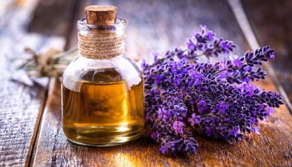 lavender herb and essential oil