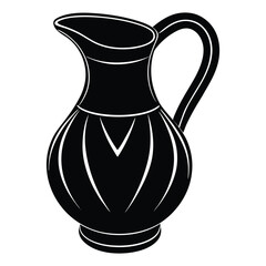 a stylish water pitcher silhouette.