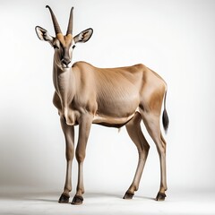 Fototapeta premium Eland Antelope - Full Body Studio Shot