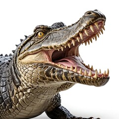 Fototapeta premium Aggressive Alligator Close-up
