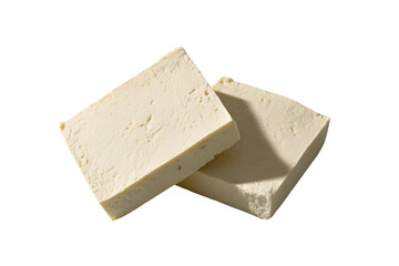 tofu isolated on transparent background