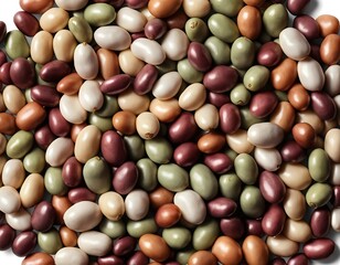 Colorful Assorted Beans Background