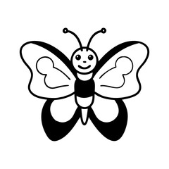 Hand-Drawn Butterfly