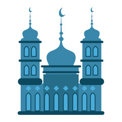 Cute Mosque Illustration